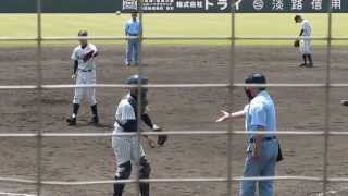 社－明石商（２０１３春季兵庫大会・３位決定戦）　４回表