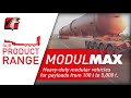 FAYMONVILLE ModulMAX - Heavy-duty modular vehicles for payloads from 100 t to 5,000 t.