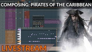 Composing Live: Pirates Of The Caribbean Medley - Part 1 - Hans Zimmer in FL Studio