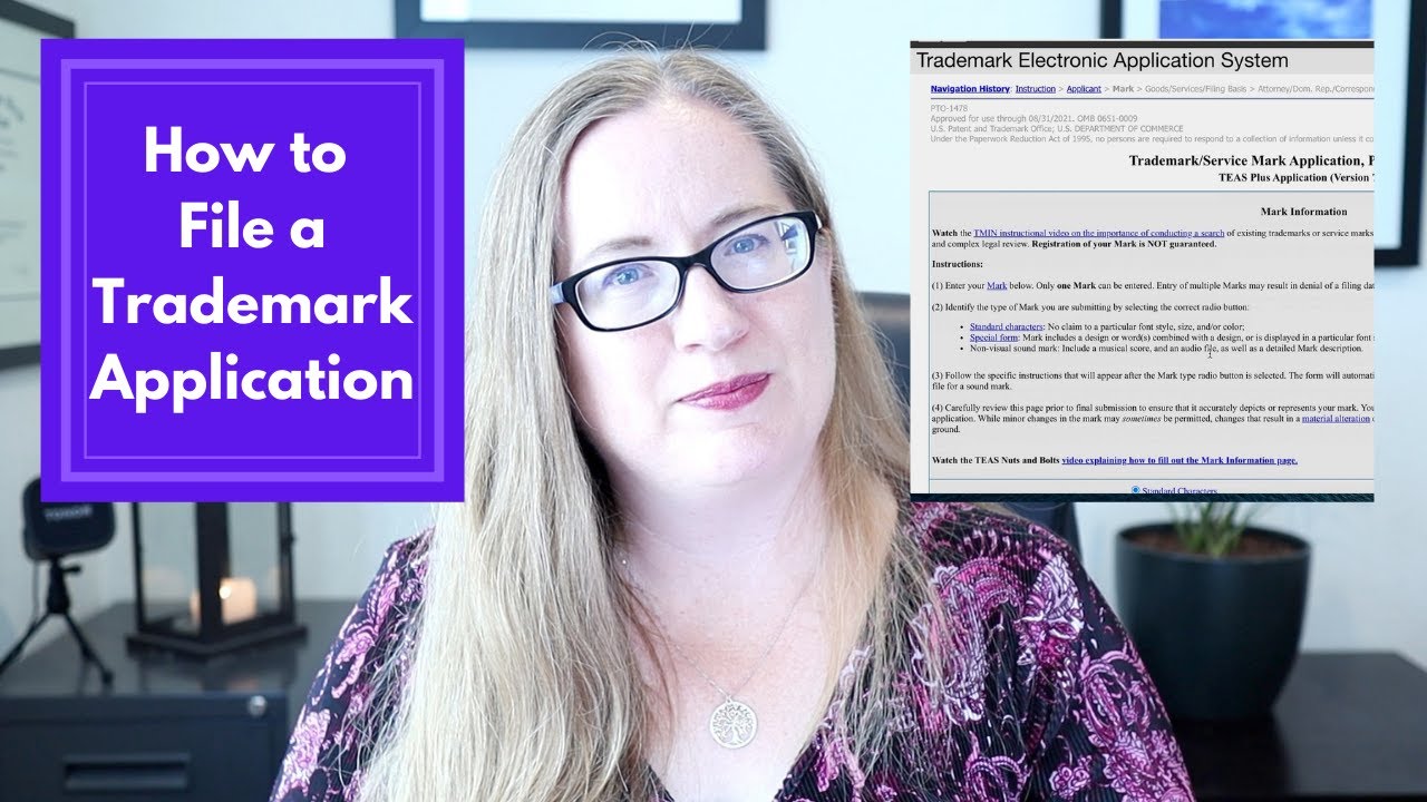 How To Fill Out A Trademark Application | Step-by-Step To DIY Your ...