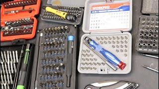 Degrees of Precision: WORKPRO 44pc Precision Screwdriver. Wiha, Pittsburgh, PB Swiss, ICON, ifixit