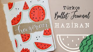 Türkçe Bullet Journal // Haziran 2020