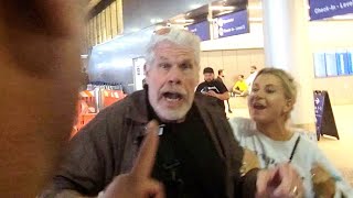 Ron Perlman Aggressively Confronts grapher After Being Spotted In A Wheelchair