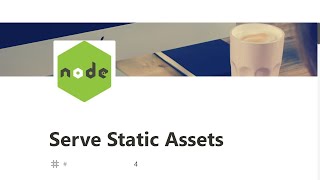 04 - Serve Static Assets - Basic Node and Express - freeCodeCamp Tutorial