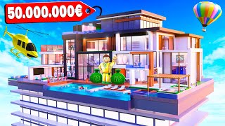 Meine Villa für 50.000.000€ in Roblox! (Mega Mansion Tycoon)