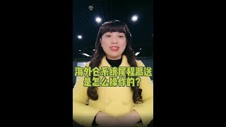 #海外仓系统 海外仓系统尾程派送是怎么操作的呢？~金蚁