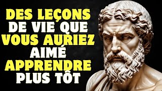 20 leçons de vie que vous auriez aimé connaître auparavant | Stoïcisme