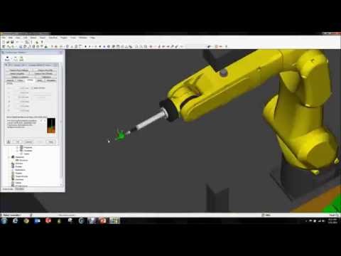 FANUC iRVision – Set up a FANUC 3D area sensor in ROBOGUIDE