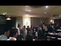 青森戸山高校同窓会総会2014 校歌合唱