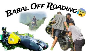 First Time Bike Reached In 7 Number Simring 📍|| Almost Crashed 😰 || Babal Off Roading Vayo 😮‍💨