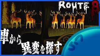 ドライブしながら異変を探すゲームが色々な意味で怖すぎる【ROUTE8】