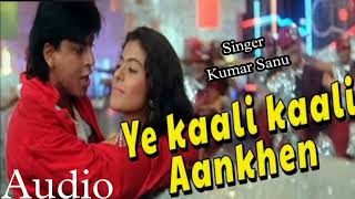 Yeh Kaali Kaali Aankhen | Baazigar | Shahrukh Khan & Kajol | Anu Malik , Kumar Sanu | 90's Song