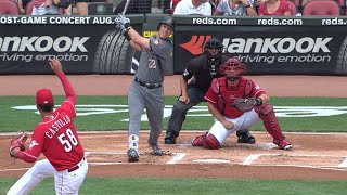 ARI@CIN: Lamb clobbers a three-run shot to center