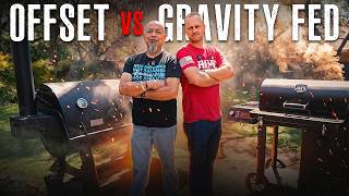 Offset Smoker vs Gravity Feed Battle!