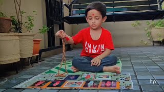 BAPS Nitya Puja by Four year old kid | Naksh | Shri Sahajanand Namavali #baps  #swaminarayan