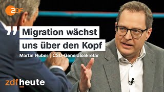 CSU-Generalsekretär: Sofortige Ausweisungen bei erster Straftat | Markus Lanz vom 23. Januar 2025