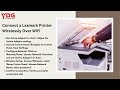 lexmark wireless printer setup step by step process