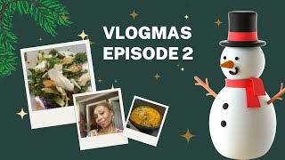 Vlogmas EP2 *Trying new recipes #vlogmas #christmas #cooking #christianyoutuber