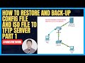 Day 18: How to Restore and Backup Config File, IOS to TFTP Server - Part 1