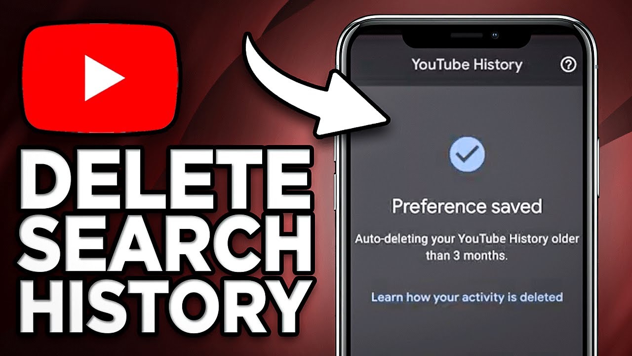 How To Delete Search History On Youtube Youtube How To Delete Search History On Youtube Youtube