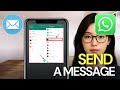 How To Send A Message To Yourself On WhatsApp
