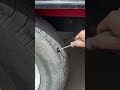 Emergency Tire Repair #tiredoctor #tireguy #tires #shorts #tirerepair #tireplug