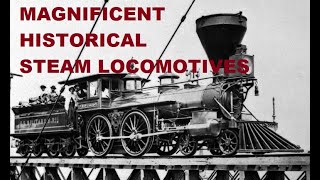 RARE FOOTAGE: Magnificent Historic Steam Locomotives and their Trains