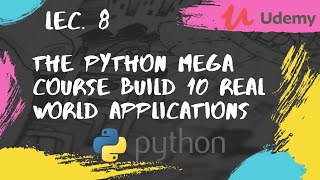 List Types| The Python Mega Course Build 10 Real World Applications| lec. - 8
