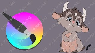 KRITA 5.1.5 - Protect Your Artwork: Adding Watermarks Tutorial in Krita using G'MIC!