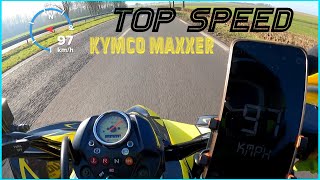 vitesse MAX (top speed) kymco maxxer 300