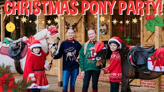 CHRISTMAS PONY PARTY!