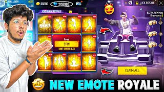 Free Fire All New Emote Royal in Faded Wheel 😍| Noob To Pro in 8 Minutes- Garena Free Fire