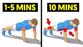 This is What Happens To Your Body When You Plank for 1-5 and 10 Minutes