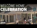 Welcome home celebration held for Habitat for Humanity families