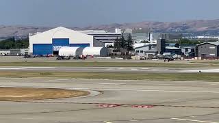 F-35 landing at MOFFETT FIELD #california #moffett #field #f35