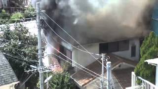 2014 9 16 東京都清瀬市一軒家の火事