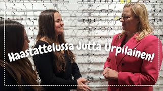 Presidenttiehdokas Jutta Urpilainen lasten haastattelussa (Elina Sofia)