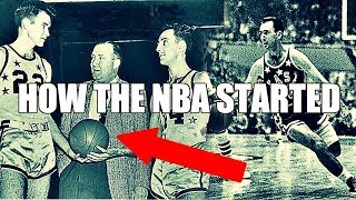 How the NBA Started! The Birth of the National Basketball Association