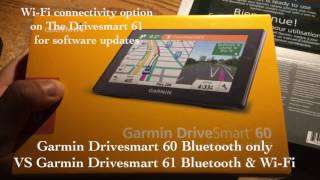 Hands On - Garmin Drive Smart 61 NA LMT-S VS Drive Smart 60 GPS navigation unit