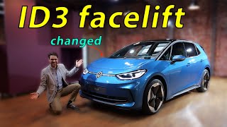 2023 VW ID3 facelift - is it becoming a Golf alike EV?