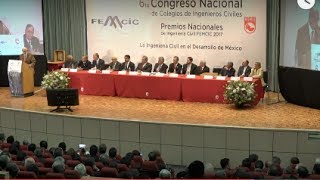 6to Congreso Nacional (FEMCIC) La ingeniería Civil en el Desarrollo de México