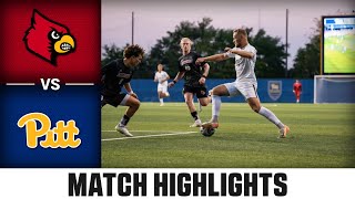 Louisville vs. Pitt Match Highlights | 2024 ACC Men's Soccer