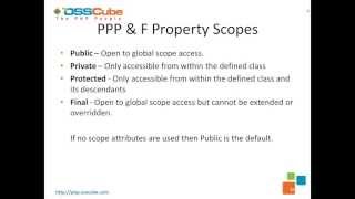 Object Oriented Programming OOP Implementation in PHP 5.3