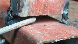 not everyone knows this welding techniques /stick  welding /big gap welding