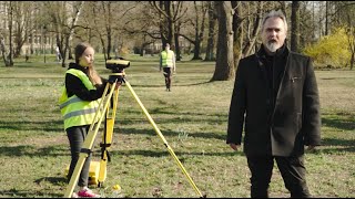 Sprawdzenie warunku poziomości osi celowej niwelatora