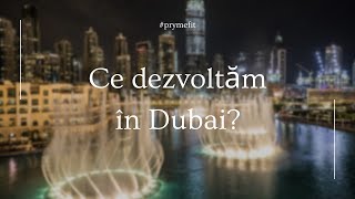 Ce dezvoltăm în Dubai?