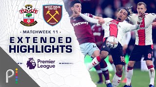 Southampton v. West Ham United | PREMIER LEAGUE HIGHLIGHTS | 10/16/2022 | NBC Sports