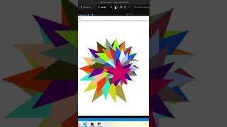 Python – Draw Star Using Turtle Graphics | #star