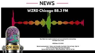 WZRD News: IL law requires employers to post pay \u0026 benefits on job postings; Free Robert Curry event