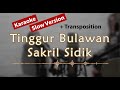 Karaoke / Slow Version - Tinggur Bulawan (Sakril Sidik) + 1 Key Transposition